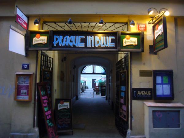 Restaurant Prague in Blue
